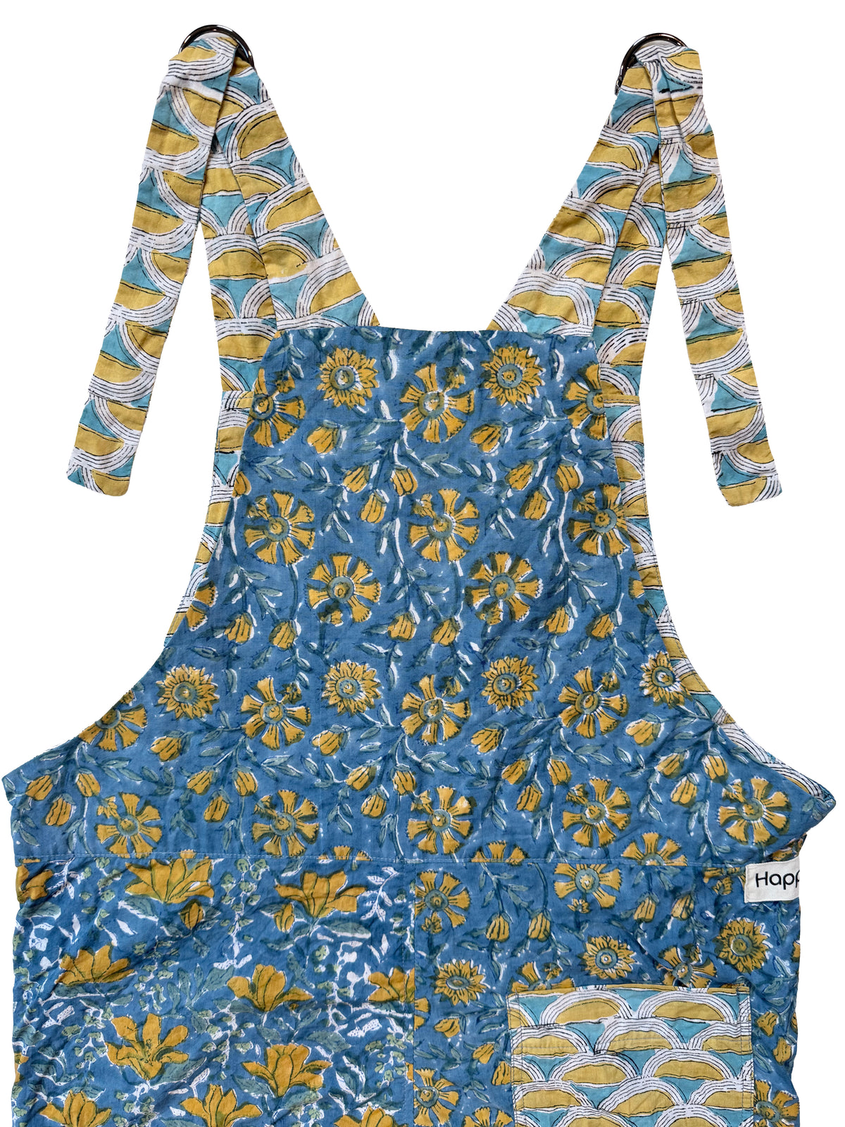 Print Party Blue back view closeup