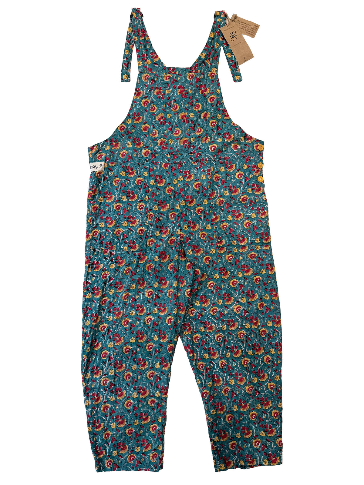 The Relaxed — Teal Yin Yang Floral